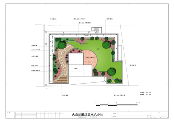 緑地化施行案Ｂ